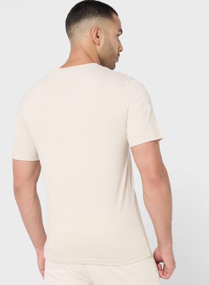 JACK & JONES Logo Crew Neck T-Shirt - Image 2
