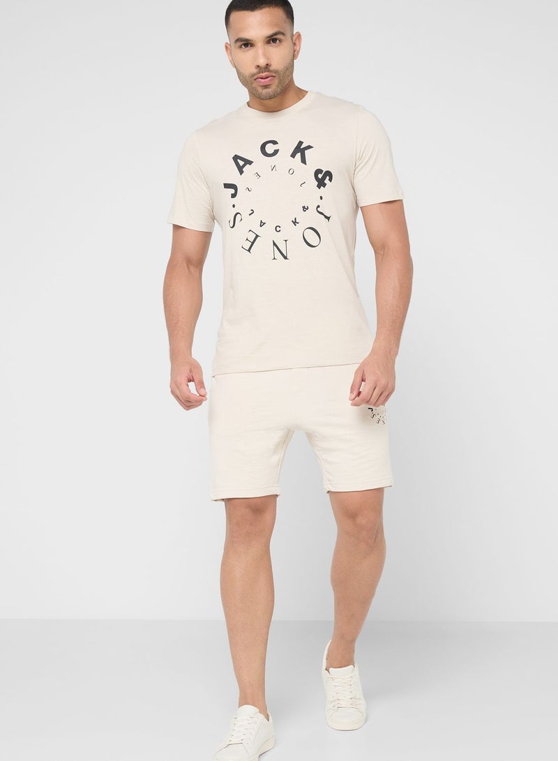 JACK & JONES Logo Crew Neck T-Shirt - Image 4