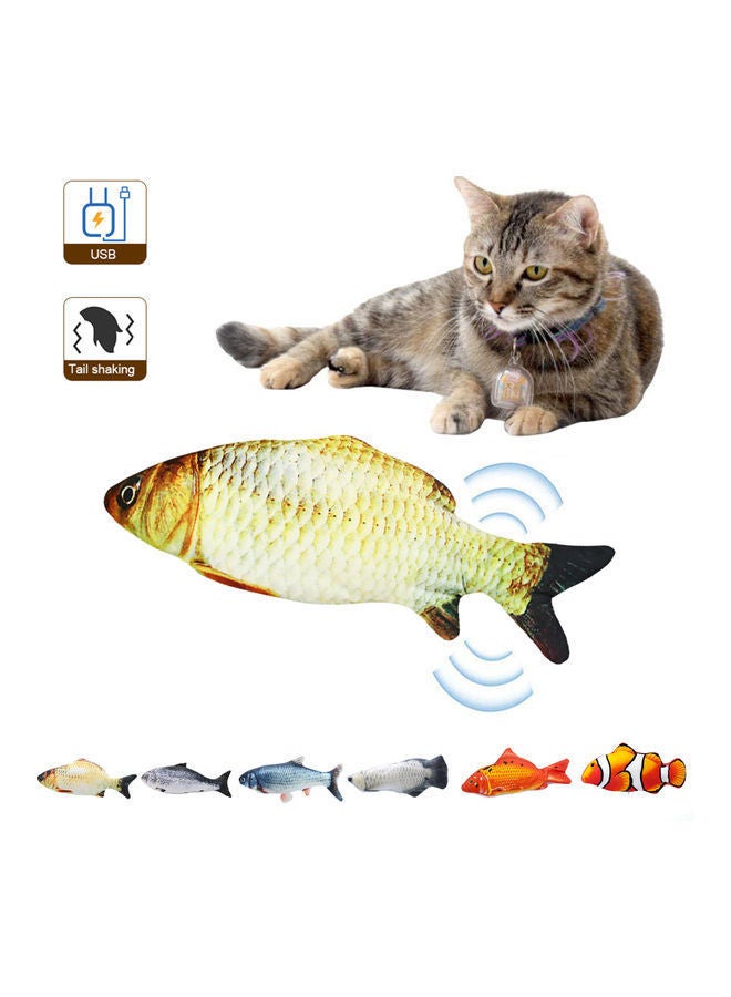 NIBEMINENT Electric Flopping Simulation Toy Blue 30x2x15cm - Image 4