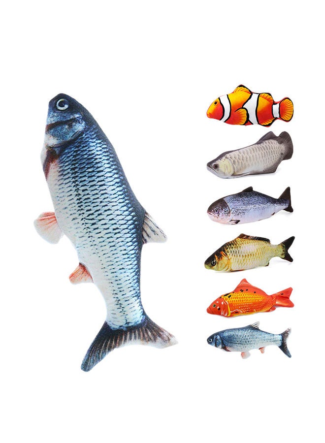 NIBEMINENT Electric Flopping Simulation Toy Blue 30x2x15cm - Image 2