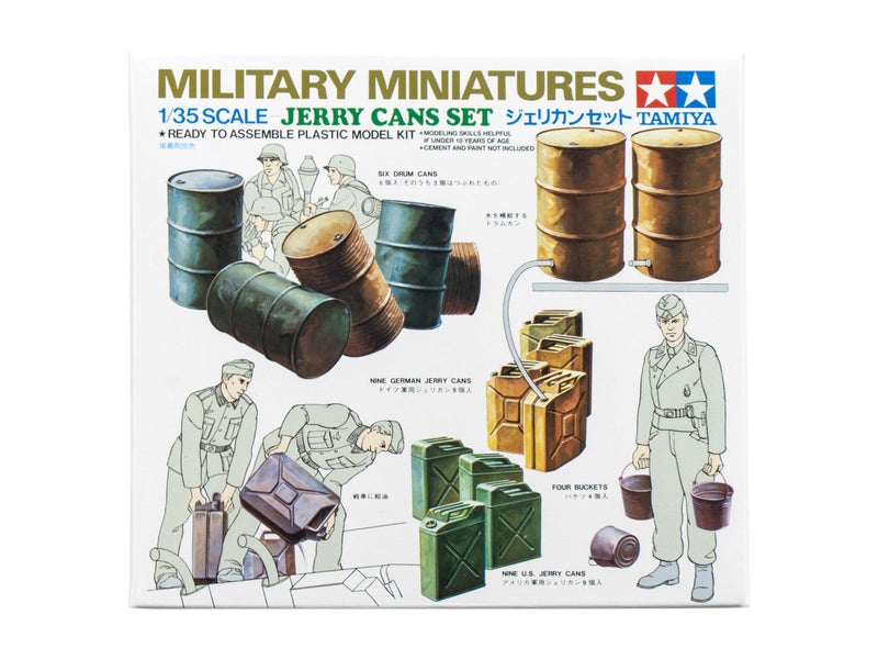 Tamiya Models oil Drums/Jerry Cans/Buckets - Image 2