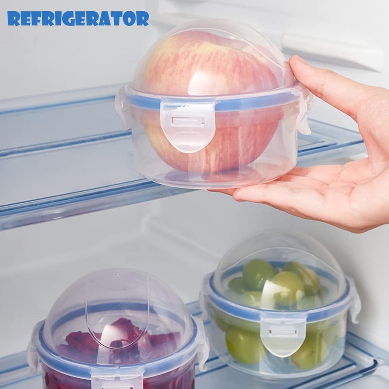 AYCCNH AYCCNH 2 Pack Onion Storage Container and Tomato Lemon Apple Produce Saver Holder  Portable Fruit and Vegetable Food Storage Keeper Containers for Fridge - Image 5