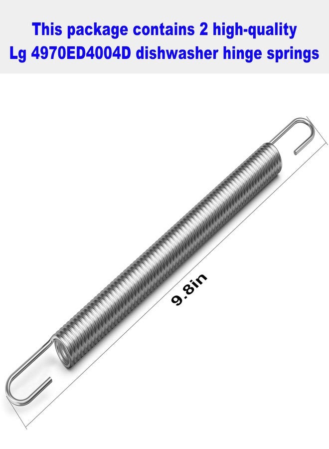 JIOTAR 4970ED4004D Dishwasher Door Spring Hinge for LG Dishwasher Door Spring 1337779 AH3524563 EA3524563 PS3524563-2Packs - Image 3