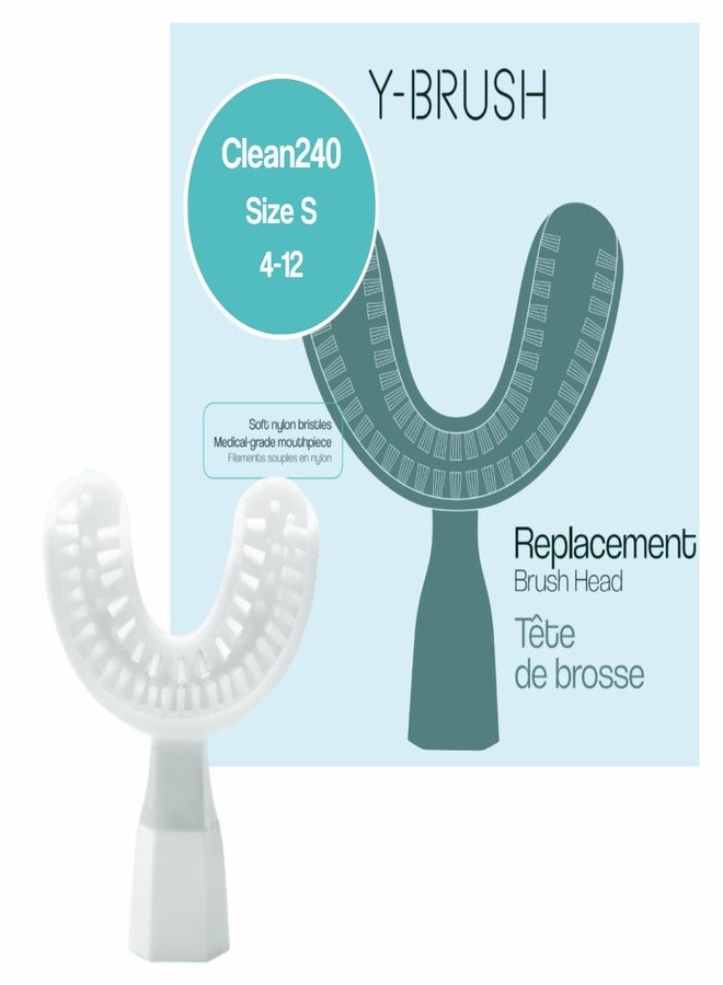 Y-Brush - Replacement Toothbrush Head - Clean240 Brush Head - Y-Shaped Brush - Flexible - to Be Replaced Every 4 Months - for Children or Small Jaws - Image 1