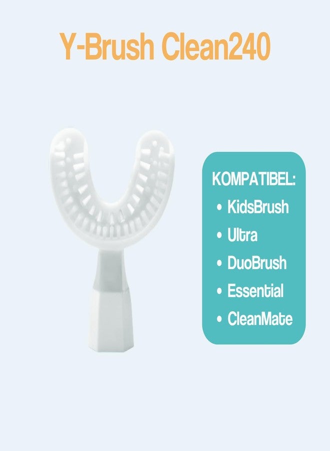Y-Brush - Replacement Toothbrush Head - Clean240 Brush Head - Y-Shaped Brush - Flexible - to Be Replaced Every 4 Months - for Children or Small Jaws - Image 3