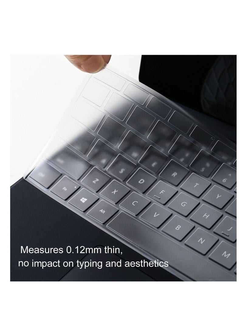Ultra Thin TPU Keyboard Cover for Microsoft 2024 Surface Pro (11th Edition Copilot+ PC) & Surface Pro 10 13", 2022 2021 Surface Pro 9 8 13" i5 i7 & Surface Pro X 13" 2020 2019 Protector  - Image 1