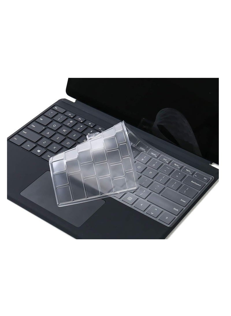 Ultra Thin TPU Keyboard Cover for Microsoft 2024 Surface Pro (11th Edition Copilot+ PC) & Surface Pro 10 13", 2022 2021 Surface Pro 9 8 13" i5 i7 & Surface Pro X 13" 2020 2019 Protector  - Image 2