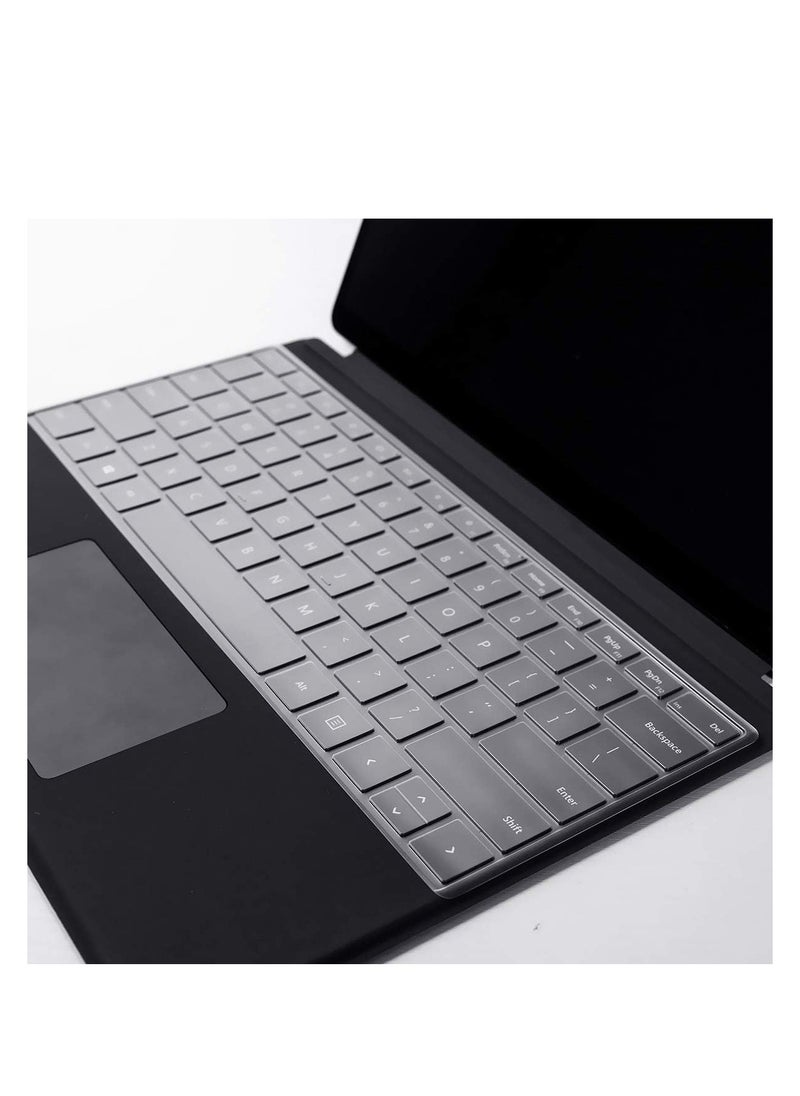 Ultra Thin TPU Keyboard Cover for Microsoft 2024 Surface Pro (11th Edition Copilot+ PC) & Surface Pro 10 13", 2022 2021 Surface Pro 9 8 13" i5 i7 & Surface Pro X 13" 2020 2019 Protector  - Image 4