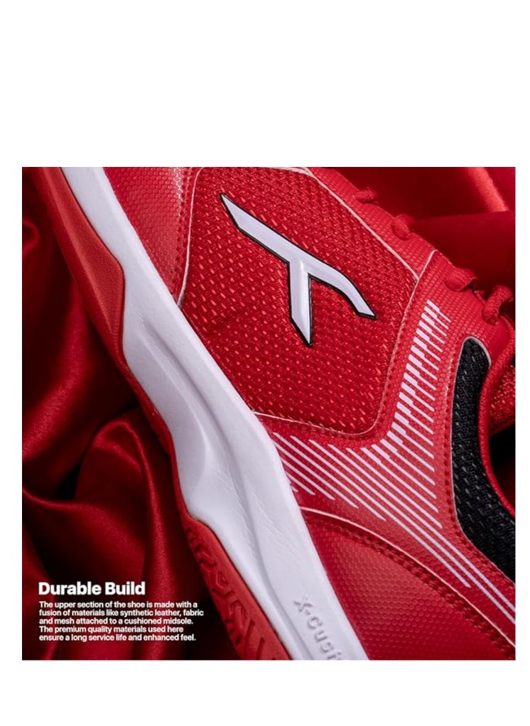HUNDRED Court Star Non-Marking Professional Badminton Shoes for Mens | X-Cushion Protection | Suitable for Indoor Tennis/Squash/Table Tennis/Basketball & Padel  - Image 3