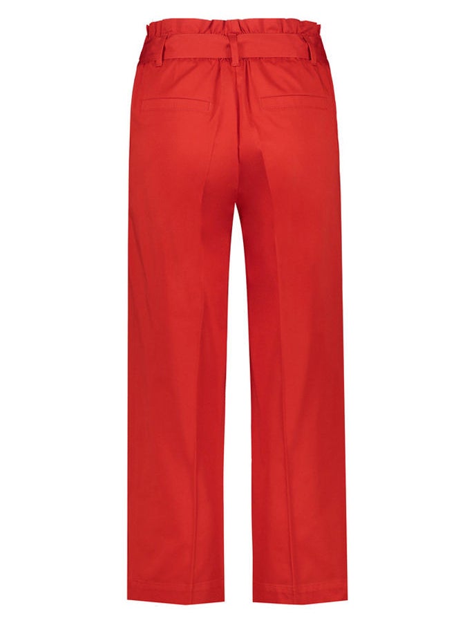 GERRY WEBER length trousers with a wide tie-around belt  - Image 5