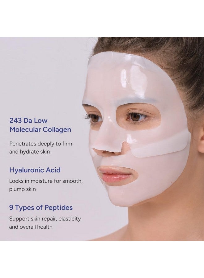 SUNGBOON EDITOR Korean Glass Skin Deep Collgen Boost Set | Real Collagen 2,160,000PPB for Elasticity | Hydrating Collagen Face Mask | Face Serum for Women | Korean Skin Care Set - Image 5