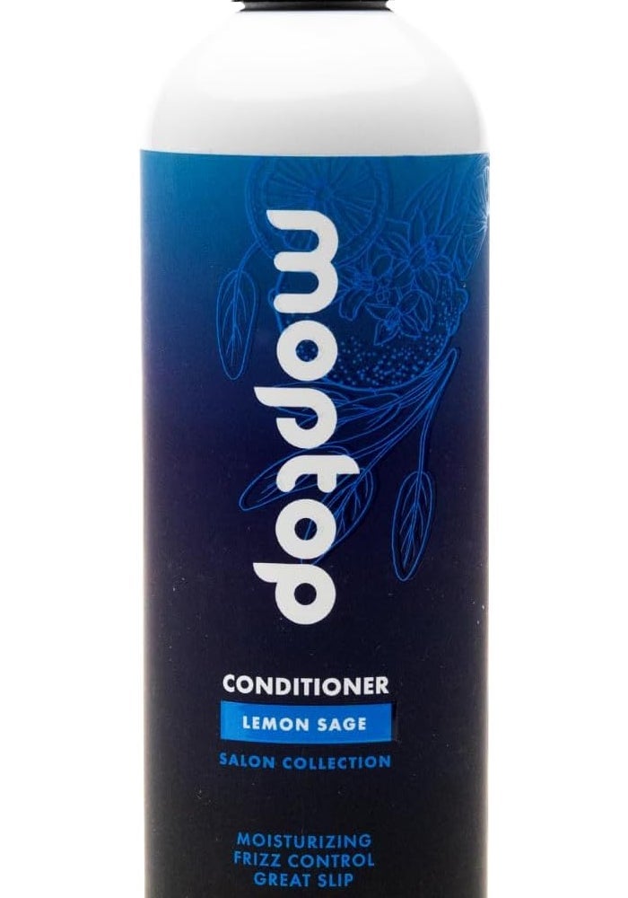 MopTop Salon Daily Conditioner - Lemon Sage, 12oz - Color Safe Moisturizer for All Hair Types - Image 1