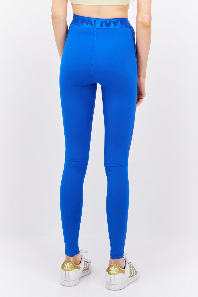 Adidas x Ivy Park Women Sportswear Fit Training Tights, Blue - Image 3