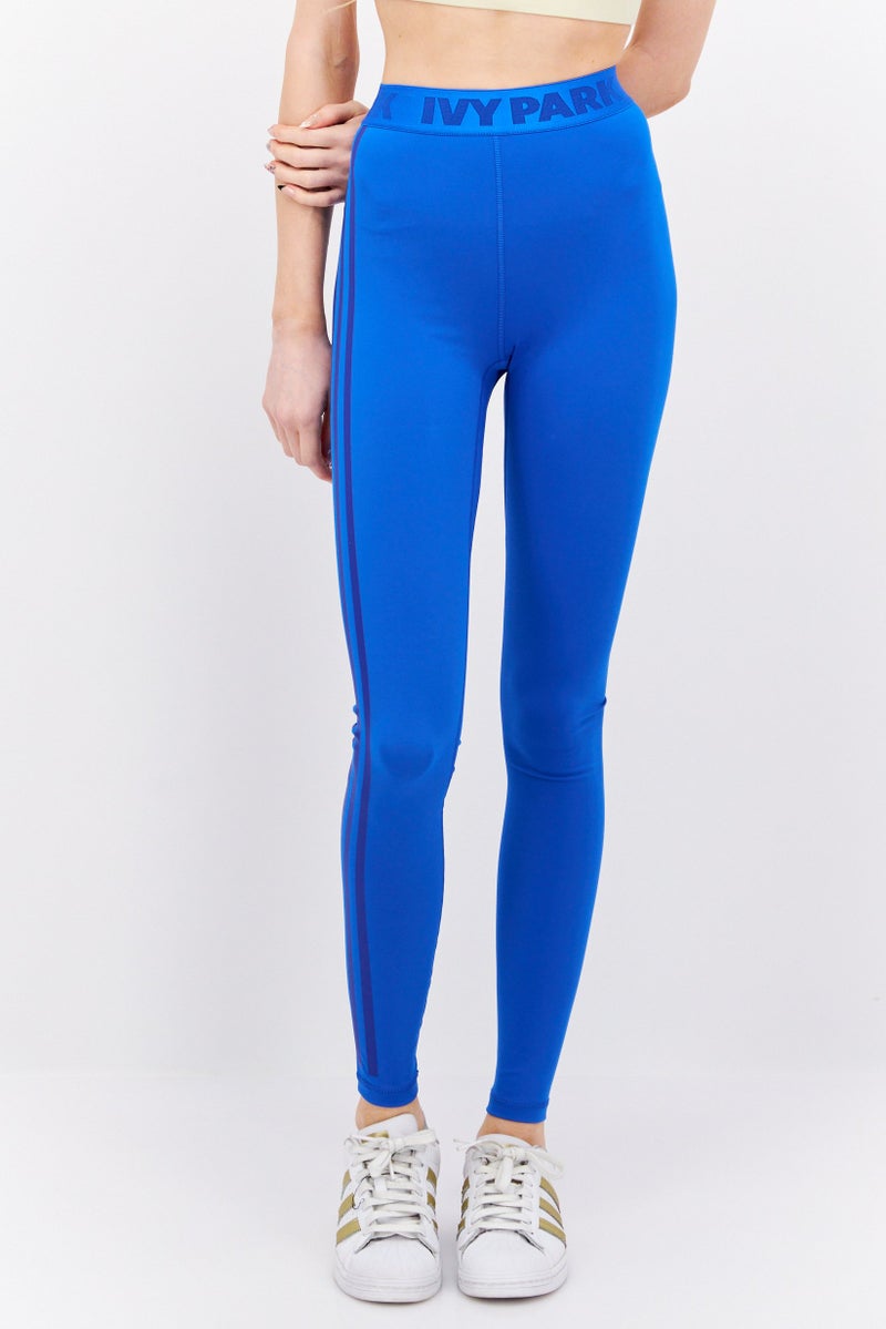 Adidas x Ivy Park Women Sportswear Fit Training Tights, Blue - Image 1