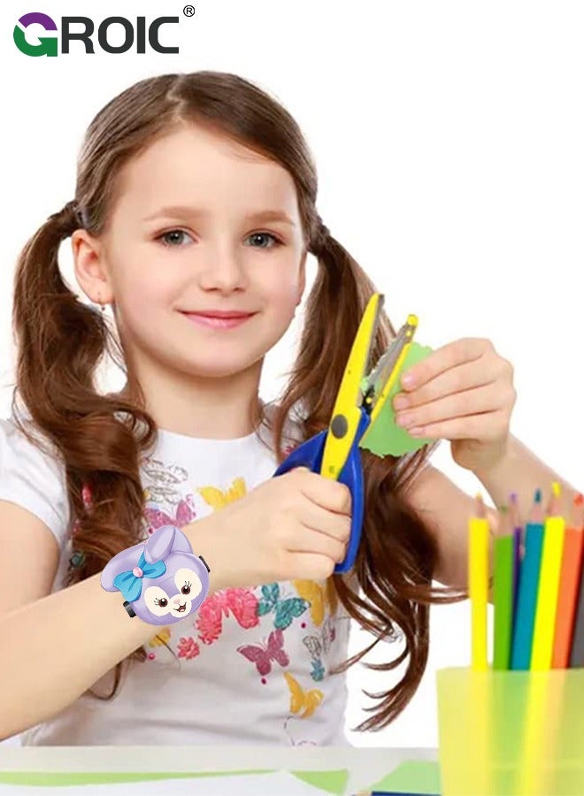 GROIC Kids Watch with 24 Stella Lou Projection Patterns Cartoons Kids Digital Wrist Watch Toys with Adjustable Strap Projector Watch - Image 3