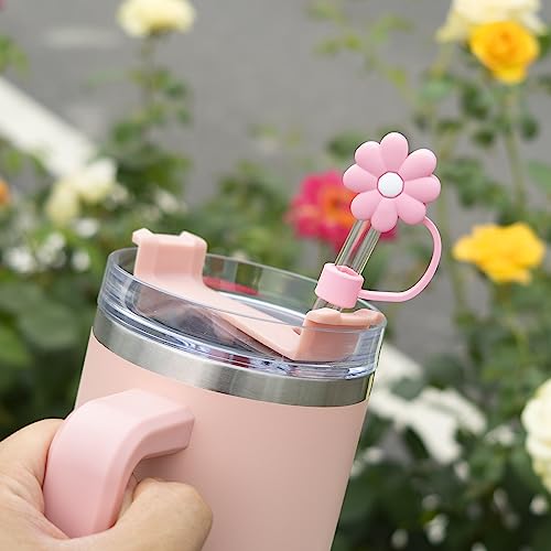 CXLL Straw Cover for Stanley Cup, 4Pcs Silicone Straw Topper Compatible with Stanley 30&40 Oz Tumbler, Stanley Cups Accessories (4Pcs-New-D) - Image 4