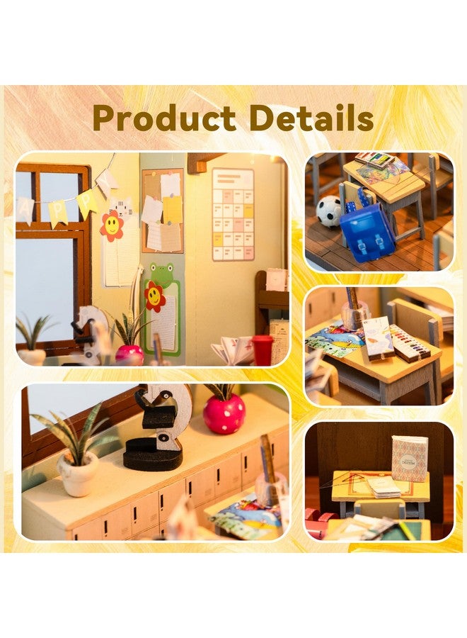 فليفر مجموعة منزل دمى فليفر المصغر، غرفة إبداعية مع أثاث لهدية عيد الحب الرومانسية (عصر البراءة) - Image 3