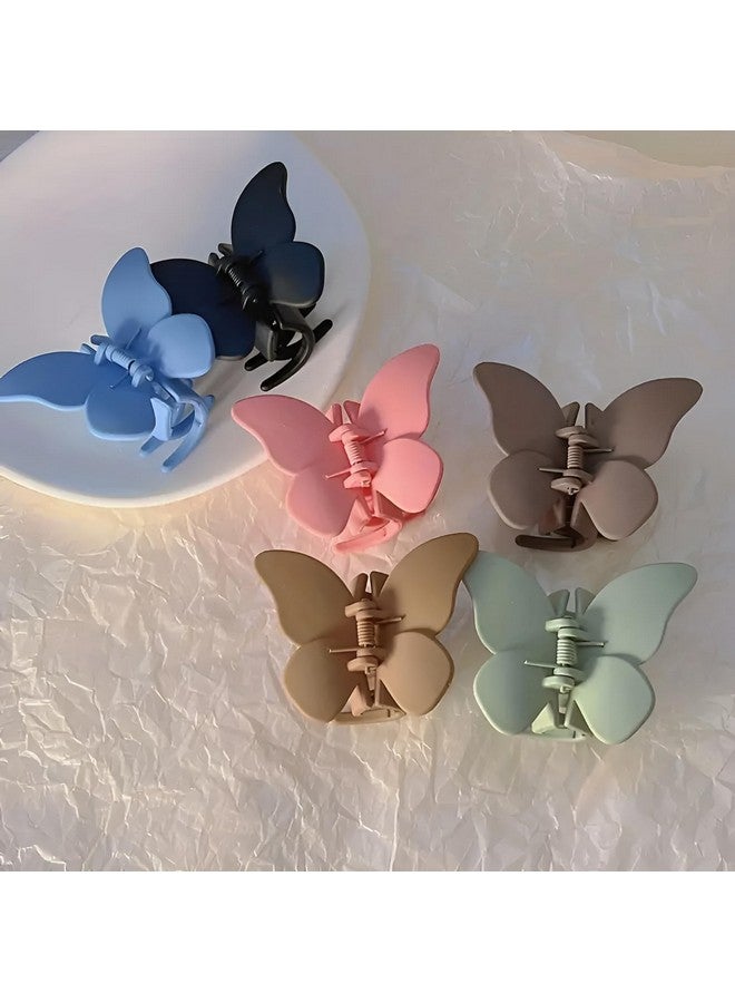 Pactiv 3 Pcs Butterfly Hair Clips Claw Clips for Thick Hair for Hair Small Hair Clips for Women Butterfly Claw Clips Cute Hair Clips Hair Accessories Hair Clips for Thin Hair - Image 2