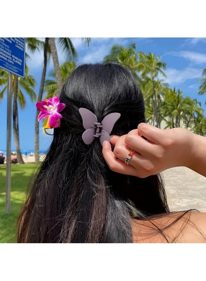 Pactiv 3 Pcs Butterfly Hair Clips Claw Clips for Thick Hair for Hair Small Hair Clips for Women Butterfly Claw Clips Cute Hair Clips Hair Accessories Hair Clips for Thin Hair - Image 4
