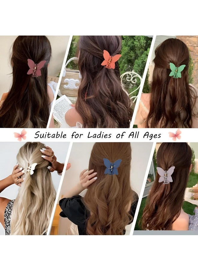 Pactiv 3 Pcs Butterfly Hair Clips Claw Clips for Thick Hair for Hair Small Hair Clips for Women Butterfly Claw Clips Cute Hair Clips Hair Accessories Hair Clips for Thin Hair - Image 5