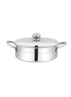 6 October Alu, Round Oven Dish With S.Steel Handle &Lid Size No.30Cm .  - Image 1