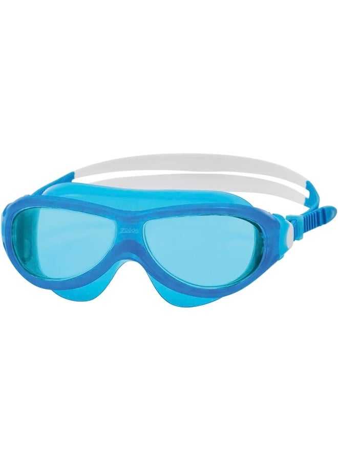 ZOGGS Phantom Junior Mask Blue White Tint Blue - Image 1