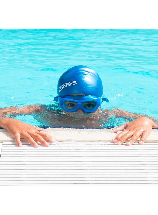 ZOGGS Phantom Junior Mask Blue White Tint Blue - Image 4