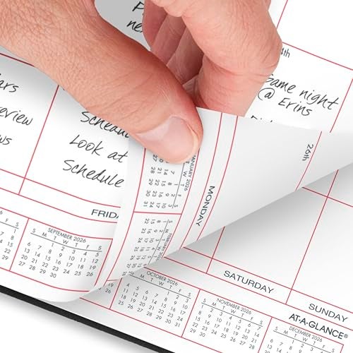 AT-A-GLANCE 2026 Planner, Monthly, 8" x 10", Large, Black (701300526) - Image 3
