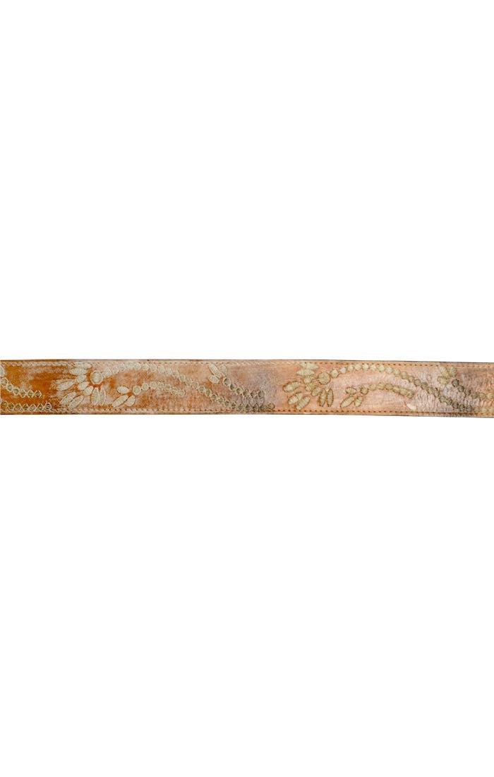 Bed|Stu BedStu Men's Mohawk Belt, Tan Rustic White BFS, X-Large - Image 3