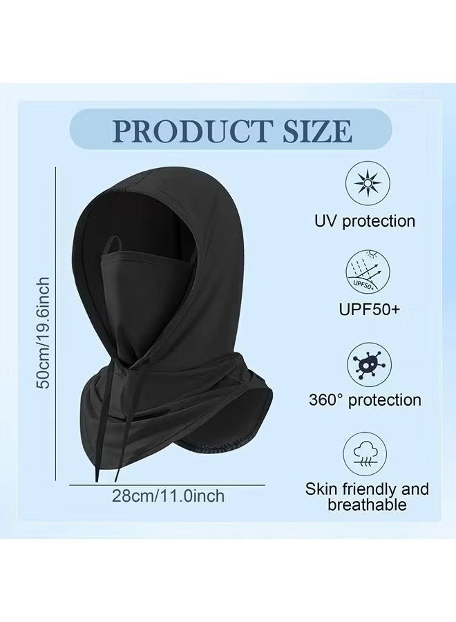 2 PCS Balaclava Face Mask Sun UV Protection Hood Breathable Full Head Mask Face Cover for Men Women Cycling Skiing Fishing - Image 4