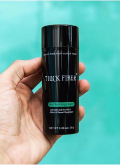 Thick Fiber THICK FIBER Hair Building Fibers 25g Bottle Black Color  - Image 4