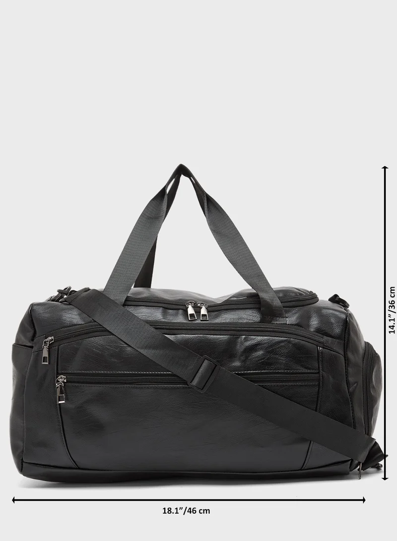 Robert Wood Casual Travel Duffle Bag