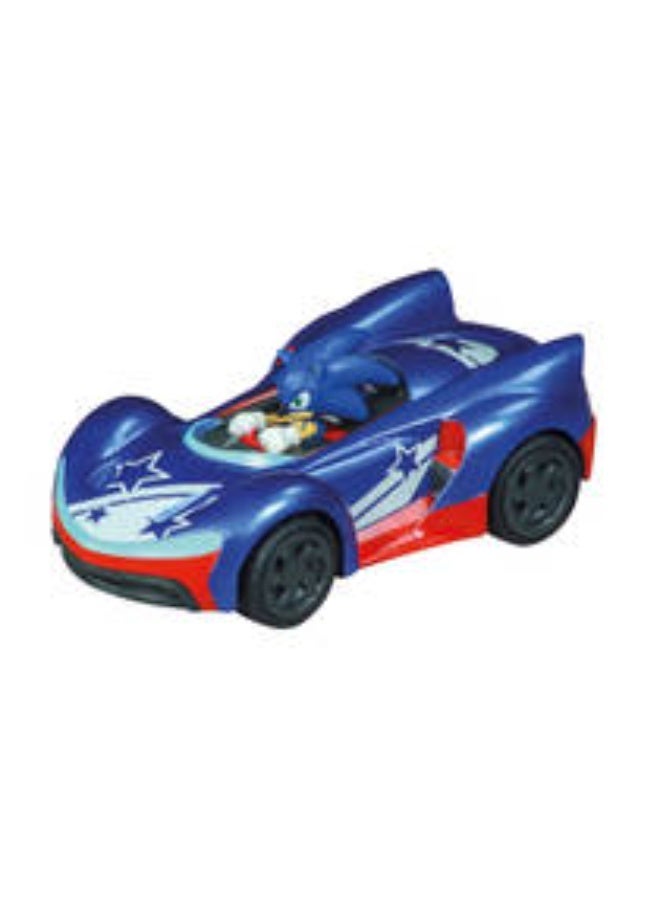 كاريرا Carrera Sonic The Hedgehog Pull Back Toy Cars Assortment, 1:43 Scale Friction Car - Styles Vary (1 Pc) - Image 5