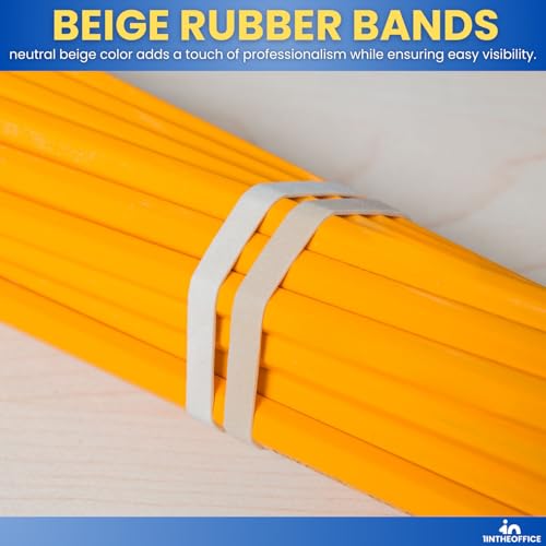 1InTheOffice Rubber Bands Size 64, Quality Multi-Purpose Rubber Bands, 1 lb (380 Bands Per Bag) - Image 4