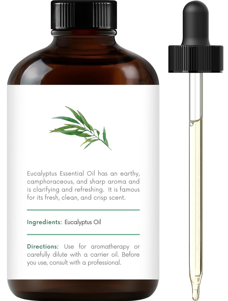 handcraft Blends زيت الأوكالبتوس العطري 100% نقي وطبيعي - 4 أوقية سائلة - درجة ممتازة للاستخدام في أجهزة التبخير والعلاج بالروائح - Image 3