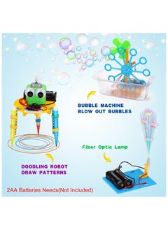 SYOSI STEM Robotics Kit, 6 Set Science Experiments Project, Activities for Kids 6-8 8-12 Engineering Building Toy Electronic Motor Robot Craft for Boy 5 6 7 8 9 10 12+ Year Old Girl Gift Outdoor  - Image 2