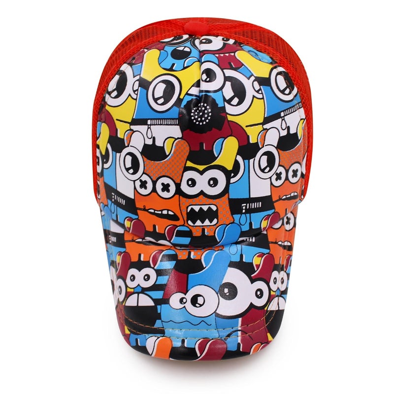 VRITRAZ Stylish Summer Kids Cap with Toons Print for 6 to 14 Years Girls and Boys. - Image 4