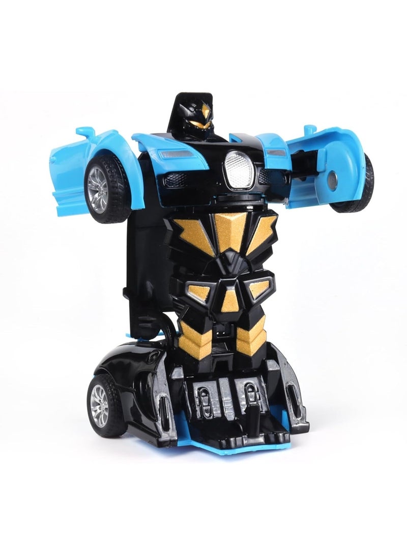 Transforming Friction Car - 2-Pack - Best Gift for Kids - Multi-Color - Image 5