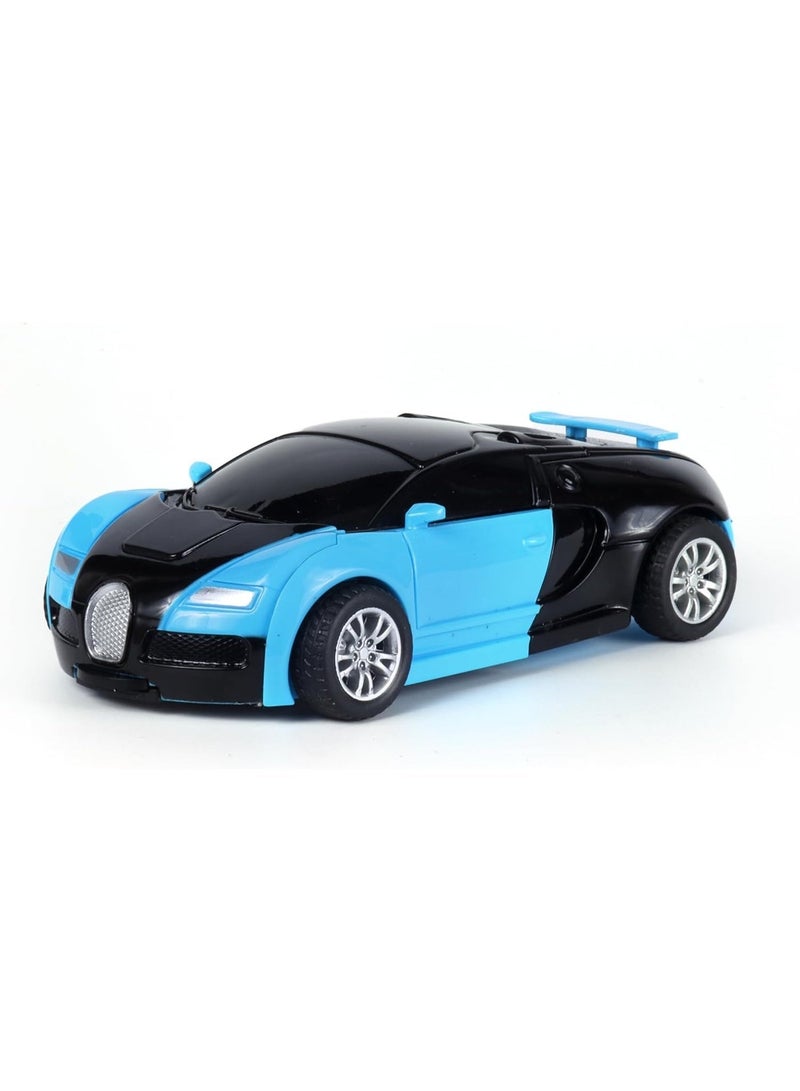 Transforming Friction Car - 2-Pack - Best Gift for Kids - Multi-Color - Image 3