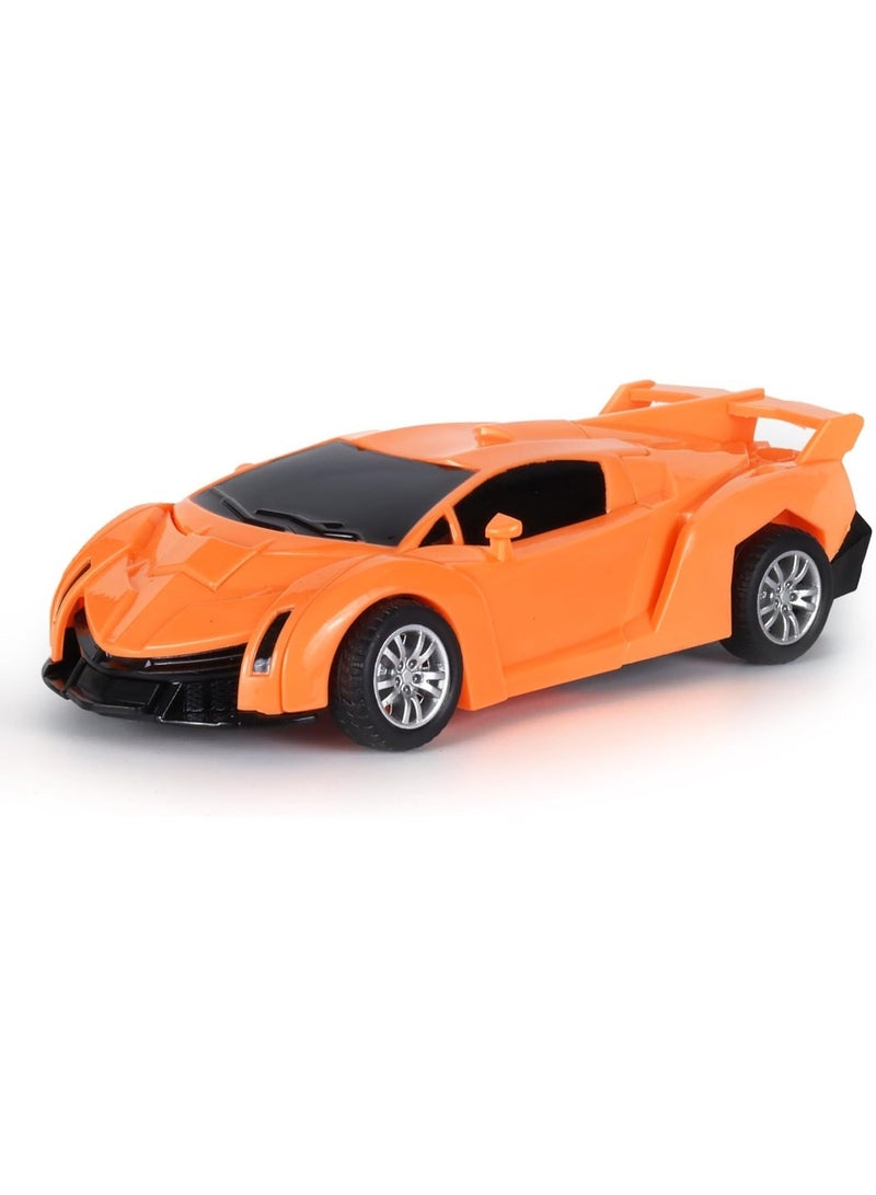 Transforming Friction Car - 2-Pack - Best Gift for Kids - Multi-Color - Image 4