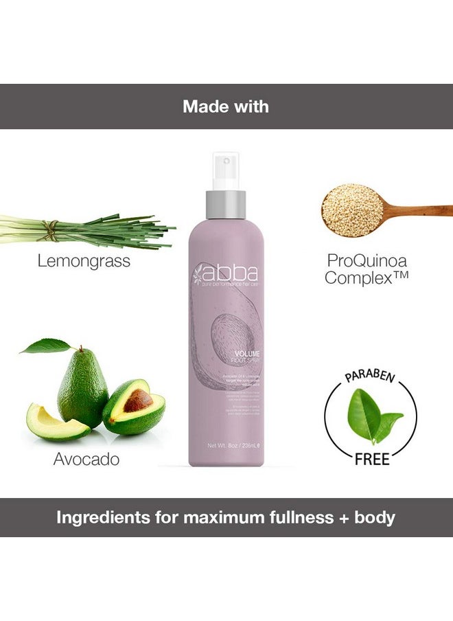 ABBA Volume Root Spray Avocado Oil & Lemongrass 8 Fl Oz  - Image 5