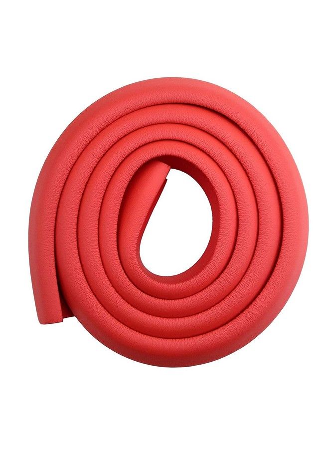 M2cbridge L Shape Extra Thick Furniture Table Edge Protectors Foam Baby Safety Bumper Guard 6.5 Ft (Red) - Image 1
