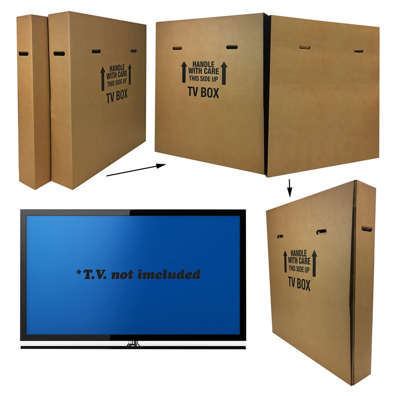 uBoxes TV Moving Box (TV Moving Box - 1 Pack) - Image 4