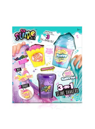 So Slime DIY 3-in-1 Slime Shakers | Customizable Scented Slime Kit | Fluffy, Cosmic & Mixable Styles | Ages 6+ - view 2