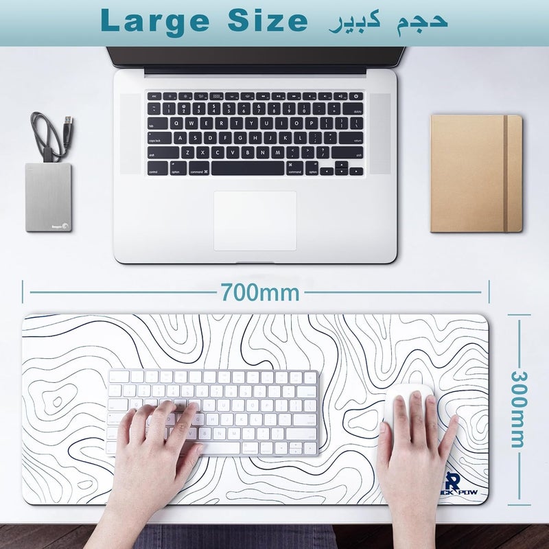 مجموعة ألعاب 3 في 1: لوحة مفاتيح ألعاب سلكية 60%، ماوس ألعاب RGB مريح خفيف الوزن مع مستشعر بصري 8000 نقطة في البوصة، لوحة مفاتيح 61 مفتاح بإضاءة خلفية RGB، بساط ماوس ألعاب كبير 700x300 مم، حزمة مصغرة لألعاب الكمبيوتر الشخصي. - Image 3