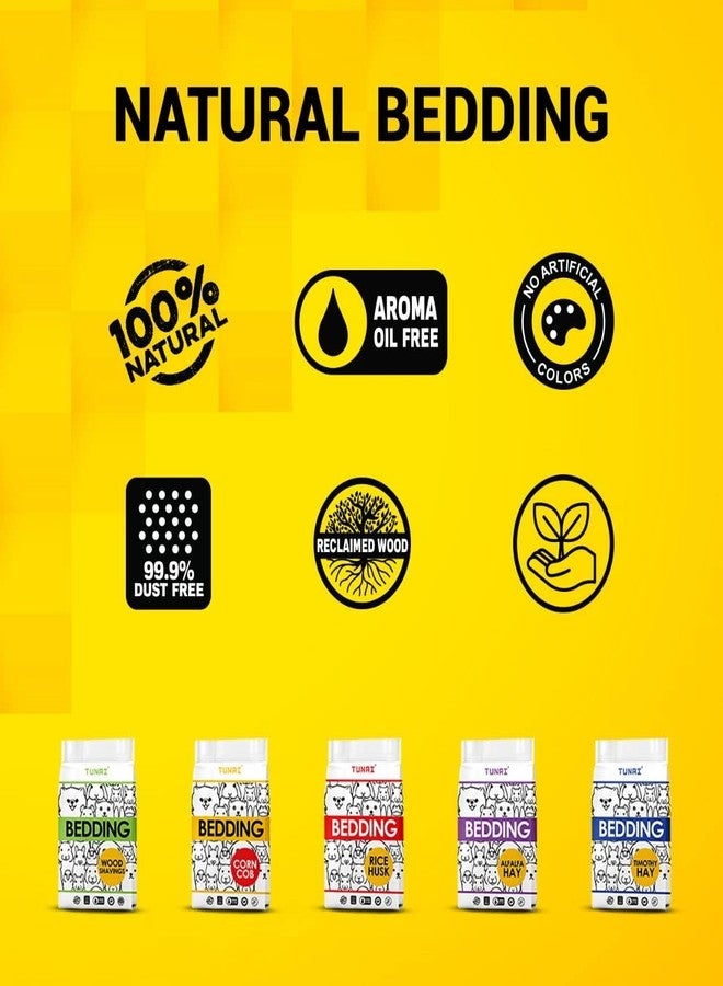 فرش توناي الطبيعي لجميع الحيوانات الصغيرة (قش البرسيم، 1 كجم) - Image 2