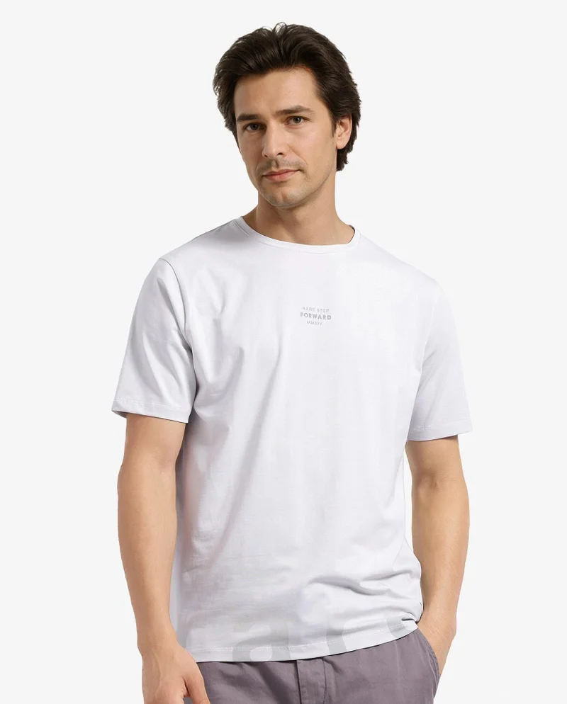 Rare Rabbit Men's Typography Print T-Shirt