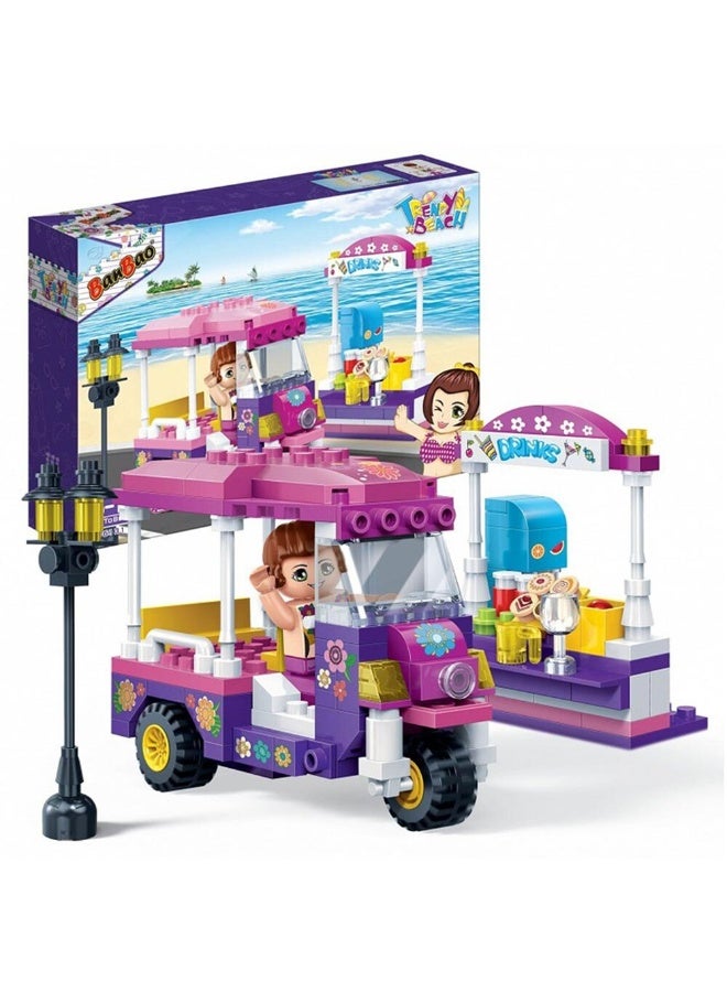 BanBao مجموعة بناء شاطئ عصرية 168 قطعة - Image 2