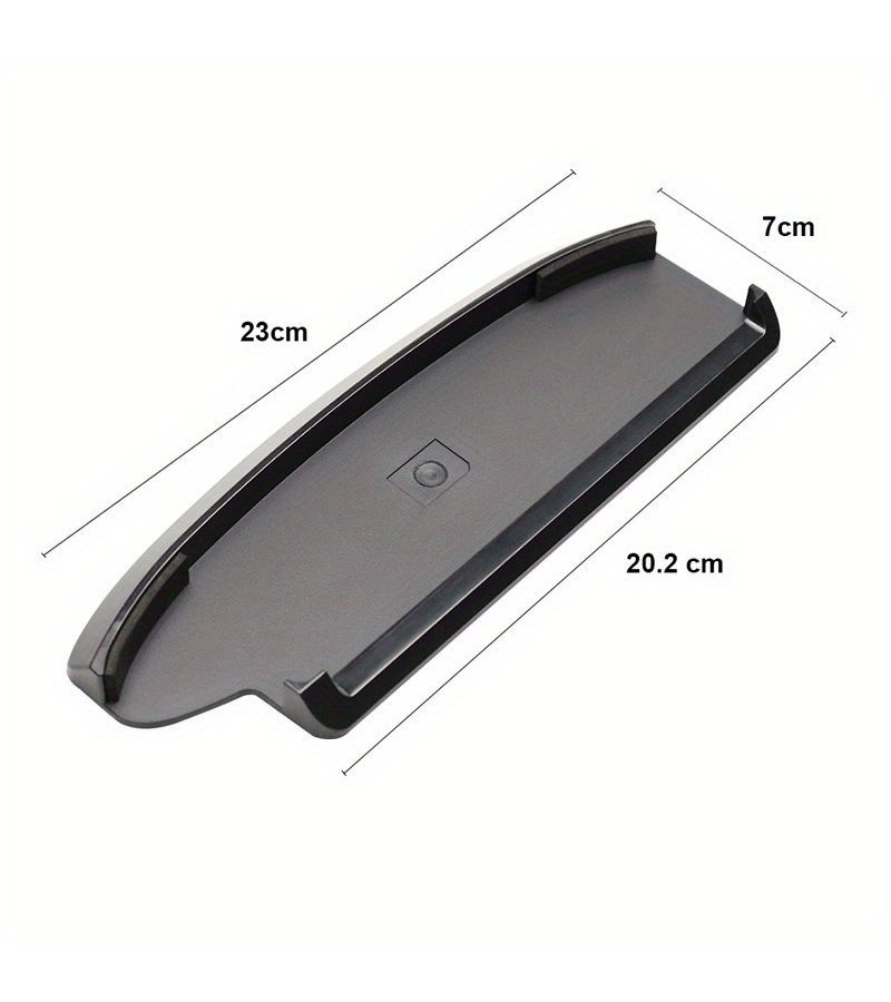 حامل عمودي لوحدة تحكم PlayStation 3 Slim 4000، قاعدة مانعة للانزلاق باللون الأسود - Image 2