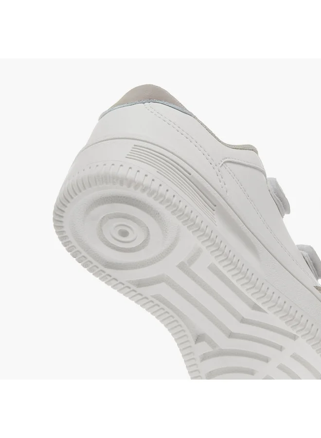 LBL by Shoexpress Boys Panelled Sneakers with Hook and Loop Closure